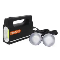 Kit d'Éclairage Solaire Portable Yobolife LM-3607