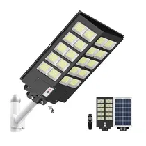 Lampadaire Solaire Jortan 400W avec Télécommande