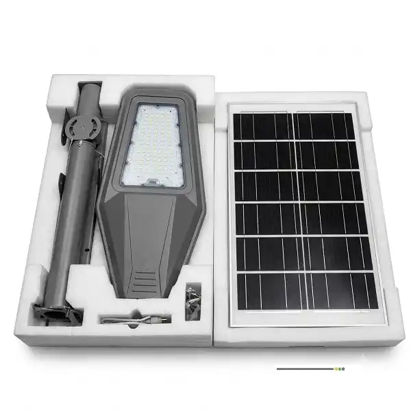Panneau solaire déporté du lampadaire Jortan