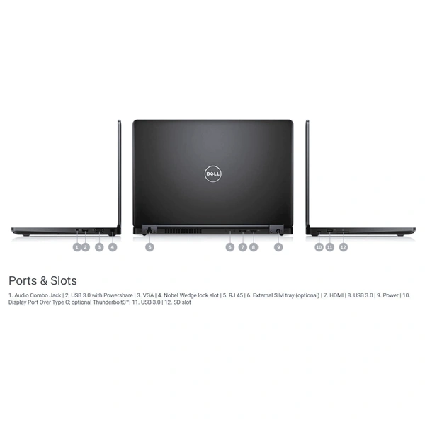 Dell Latitude 5480 destiné aux professionnels et étudiants
