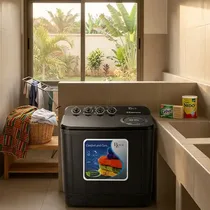 Machine à laver Roch économique disponible au Cameroun.