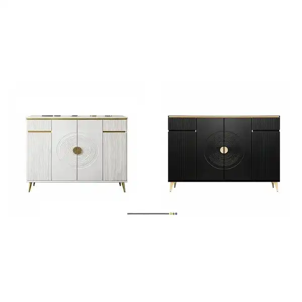 Armoires basse de rangement style Art Déco contemporain