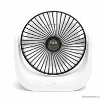 Mini Ventilateur de Bureau Rechargeable USB 3 Vitesses