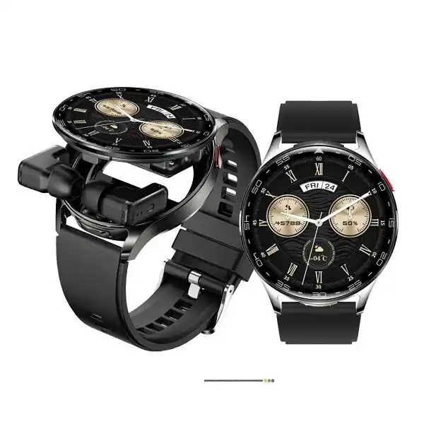 Écouteurs TWS intégrés dans la montre connectée Haino Teko ST-7