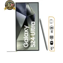 Samsung Galaxy S24 Ultra face avant avec écran AMOLED 6,8 pouces