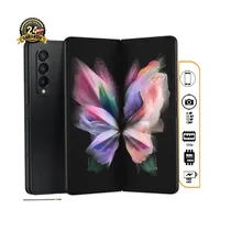 Smartphone pliable Samsung Galaxy Z Fold 3 256 Go noir ouvert face avant