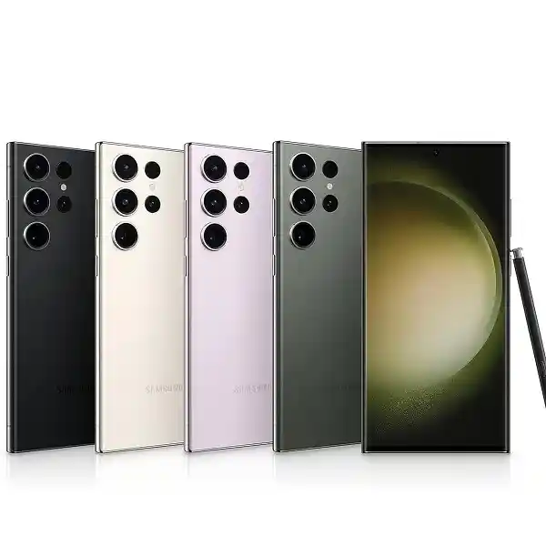 Smartphone Samsung Galaxy S23 Ultra 5G coloris premium avec caméra 200 MP
