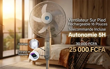 produit solaire, ventilateur rechargeable ND
