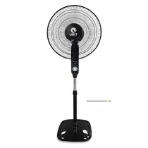 Ventilateur sur pied rechargeable Ubit UB-20R 18 pouces noir avec batterie intégrée