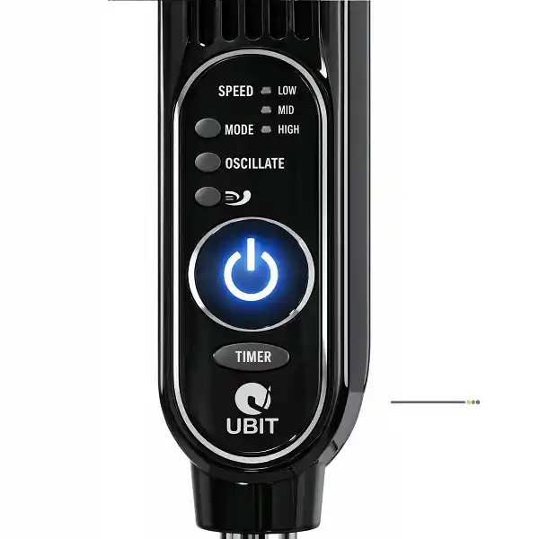 Ventilateur Ubit UB-20R 18 pouces avec trois vitesses réglables et autonomie 8 heures