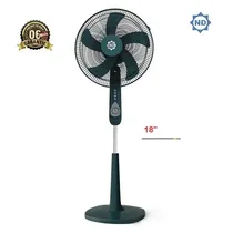 Ventilateur sur pied 18 pouces ND base ronde stable