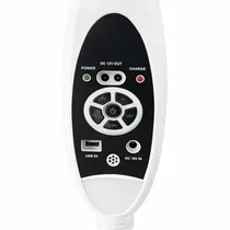 Détail du ventilateur solaire THAITOP 16 pouces blanc