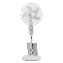 Ventilateur rechargeable THAITOP blanc avec batterie intégrée
