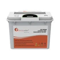 Batterie Lithium Felicity Solar Série FLA 12V vue de face.