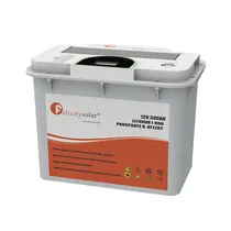 Batterie Lithium Felicity Solar Série FLA 12V vue de profile.
