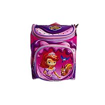 Cartable Sofia Maternelle rose-violet pour fille.