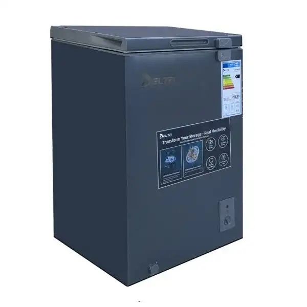 Congélateur coffre Delta gris avec garantie 6 mois chez Online Africa.