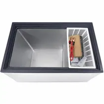 Intérieur du congélateur solaire RICH 168L