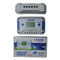 Régulateur solaire Raggie RG-CE 12V 24V vue de face