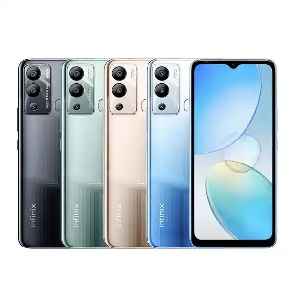 Dos du Infinix Hot 12i avec caméra 13 MP