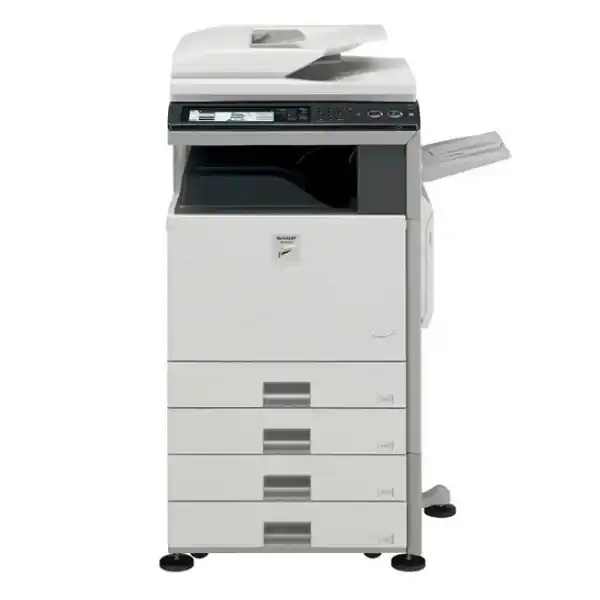 Vue avant de la Sharp MX-2301N avec écran tactile LCD