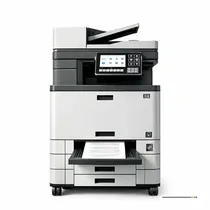 Vue avant de l'imprimante Sharp MX-2314 professionnelle