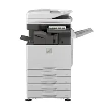 Imprimante Sharp MX-3070 multifonction laser couleur A3 d'occasion vue de face