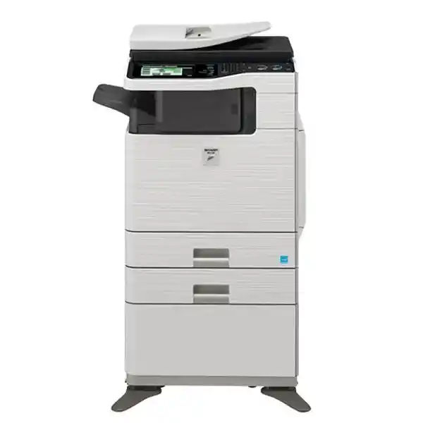 Vue avant de la Sharp MX-C312 avec écran tactile 7 pouces