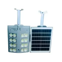 Lampadaire solaire LED ABS étanche IP65/IP67 pour extérieur.