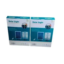 Lampadaire solaire LED avec batterie LiFePO4 haute autonomie.