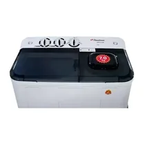 Double cuve de la machine à laver Binatone BWM-070B avec compartiment lavage et essorage