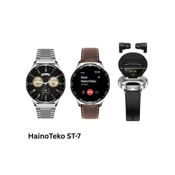 Montre connectée Haino Teko Watch Buds ST-7 avec écouteurs Bluetooth intégrés