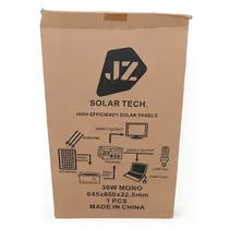 Module solaire JZ 30W disponible à Douala et Yaoundé avec garantie 6 mois.