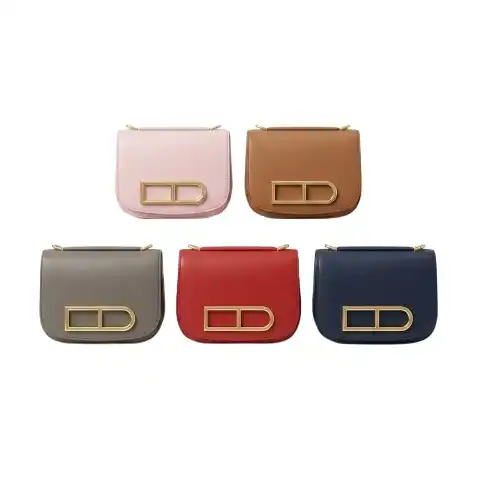 Collection de sacs Delvaux Lingot Small disponibles en plusieurs coloris.