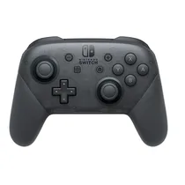 Manette officielle Nintendo Switch Pro Controller noire translucide disponible au Cameroun