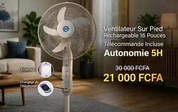 produit solaire, ventilateur rechargeable ND