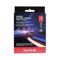 Carte microSD SanDisk 256 Go Class 10 UHS-I.