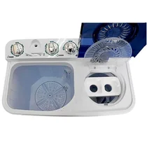 Boutons de contrôle rotatifs du lave-linge semi-auto Hisense disponible à Douala