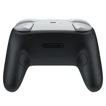 Manette officielle Nintendo Switch Pro Controller noire translucide disponible au Cameroun.