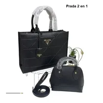 Sac Cabas Prada en Cuir Matelassé