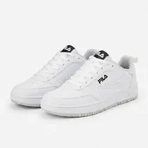 Basket Fila Milena blanche vue de profil en pointure 37.