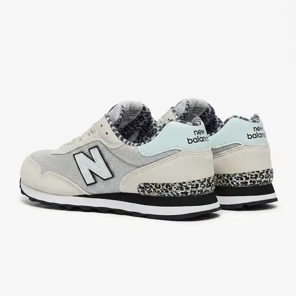 New Balance 515 blanche vue de profil pointure 36 pour femme