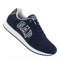 Détail de la semelle antidérapante des chaussures Gap Nashville bleu.
