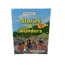 Couverture avant du manuel Stories and Wonders Class 5 au Cameroun.