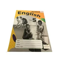 Couverture du manuel scolaire Longhorn English Workbook Class 5 pour le primaire au Cameroun