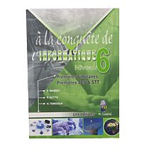 Livre scolaire À la conquête de l'informatique Niveau 6 Cameroun