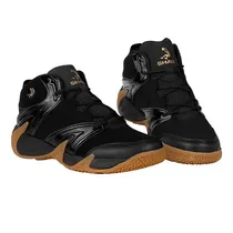 Chaussures basketball Shaq Devastator noires et marron