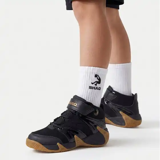 Vue latérale baskets basketball Shaq Devastator 39,5