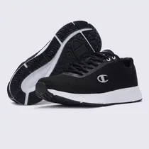 Baskets Champion Jaunt noires homme pointure 43 vue de profil