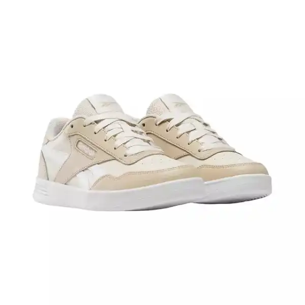 Baskets Reebok BB 1000 beiges pointure 39 vue de face